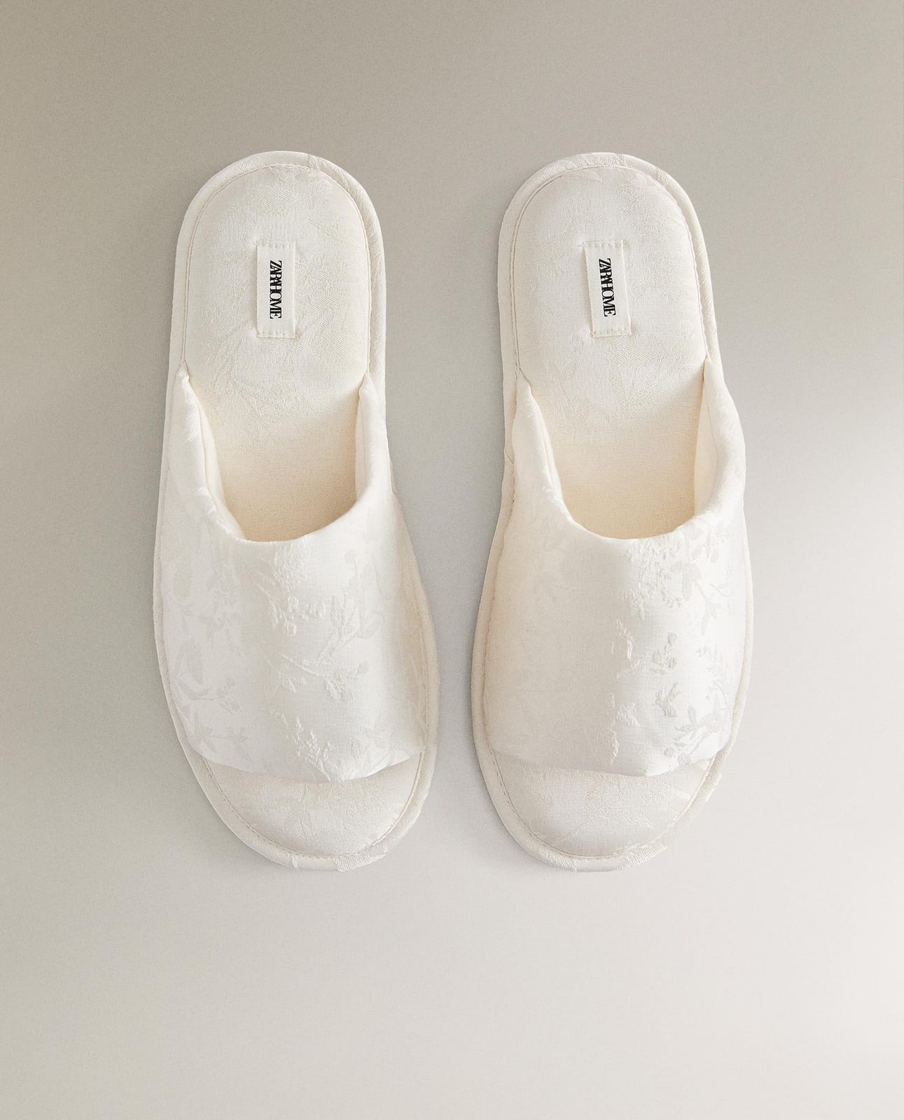 ZARA HOME ЖАКАРДОВЫЕ ШЛЁПАНЦЫ ракурс 3