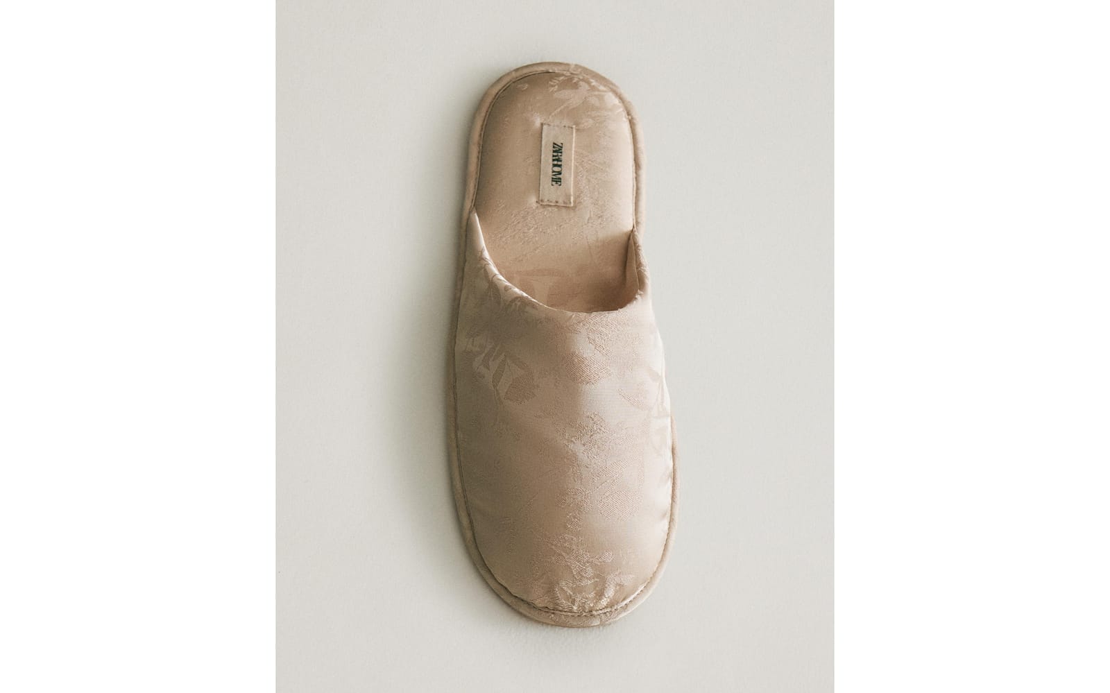 ZARA HOME ЖАКАРДОВЫЕ ТАПОЧКИ БЕЗ ПЯТКИ ракурс 6