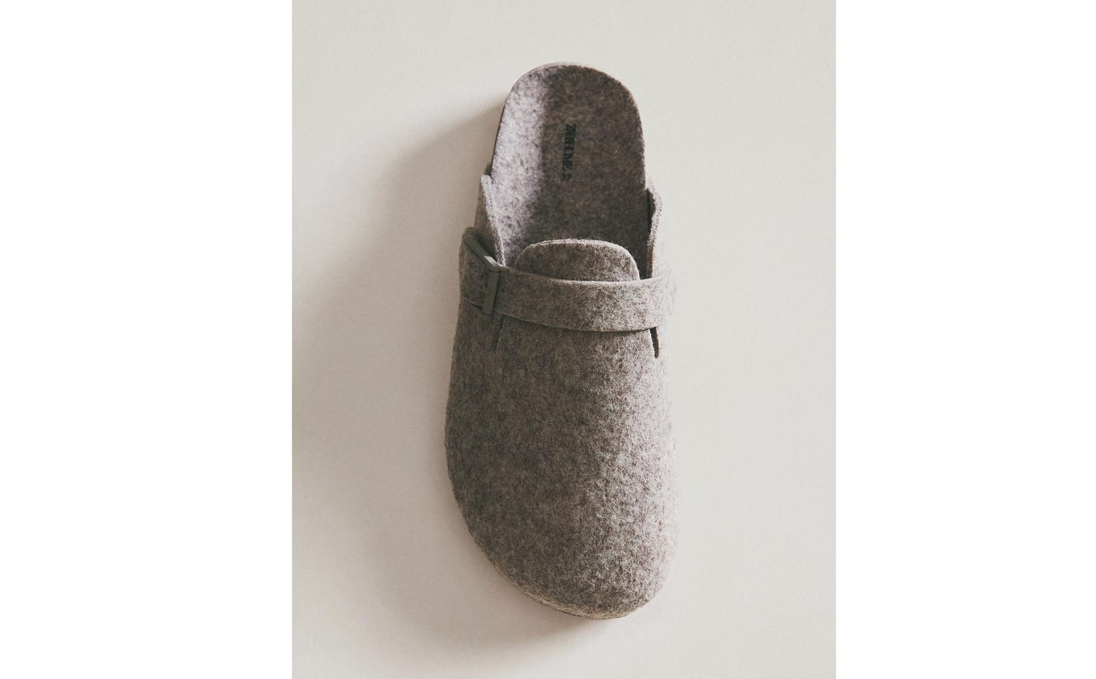 ZARA HOME ФИЛЬЦОВАННЫЕ ЧОДАКИ С ПРЯЖКОЙ ракурс 8