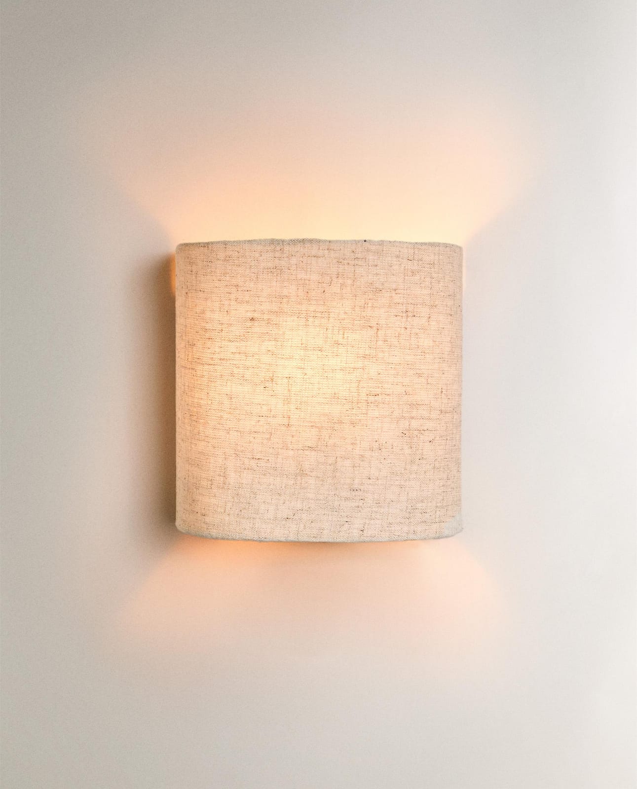 ZARA HOME ЛЬНЯНАЯ ЛАМПА | НАСТЕННАЯ ЛАМПА ракурс 8