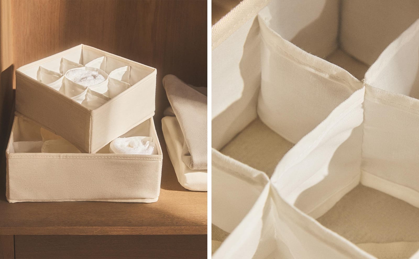ZARA HOME СКЛАДНОЙ ОРГАНАЙЗЕР С ОТДЕЛЕНИЯМИ ракурс 8