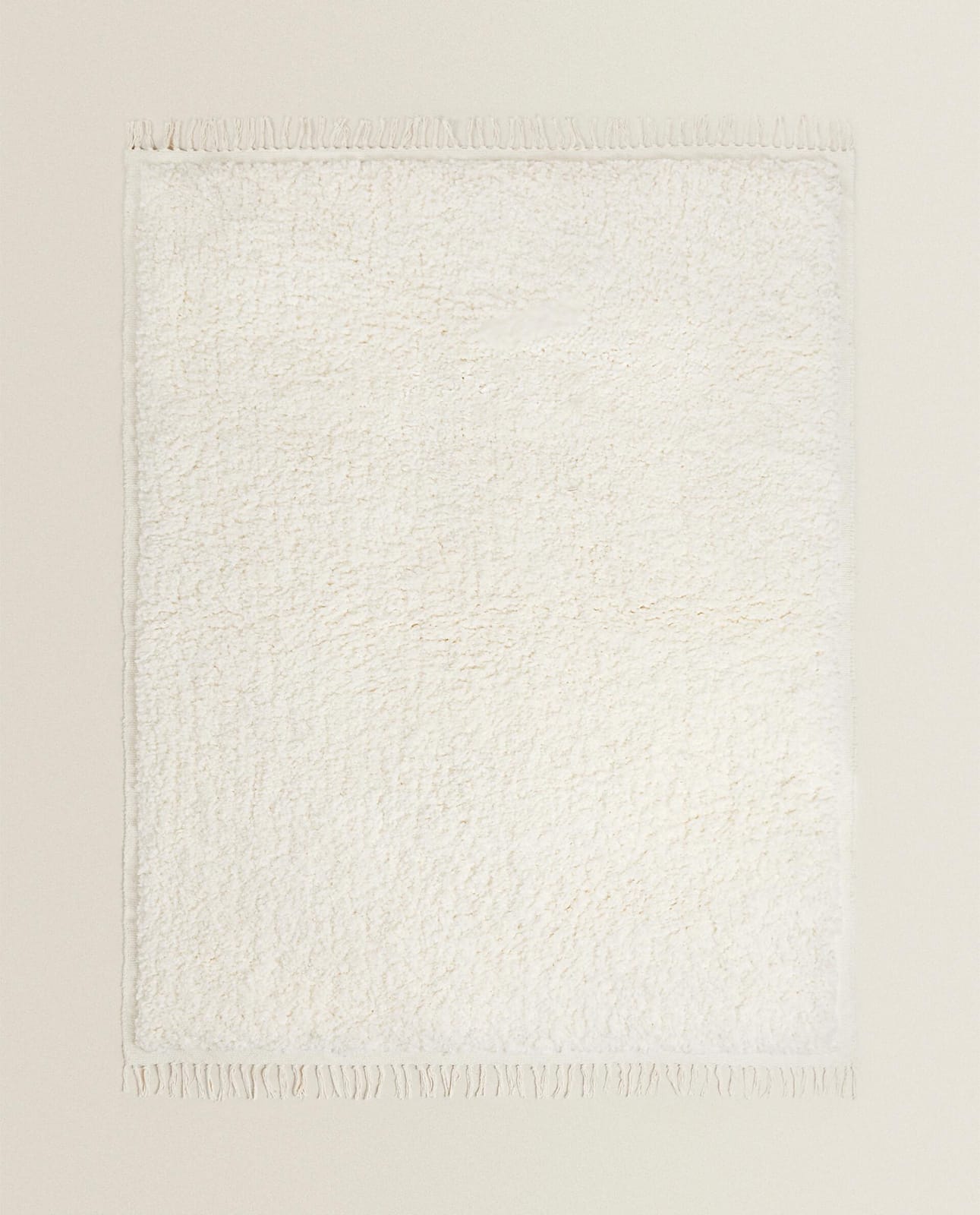 ZARA HOME ПРЯМОУГОЛЬНЫЙ ХЛОПКОВЫЙ КОВРИК С ФАКТУРОЙ ракурс 2