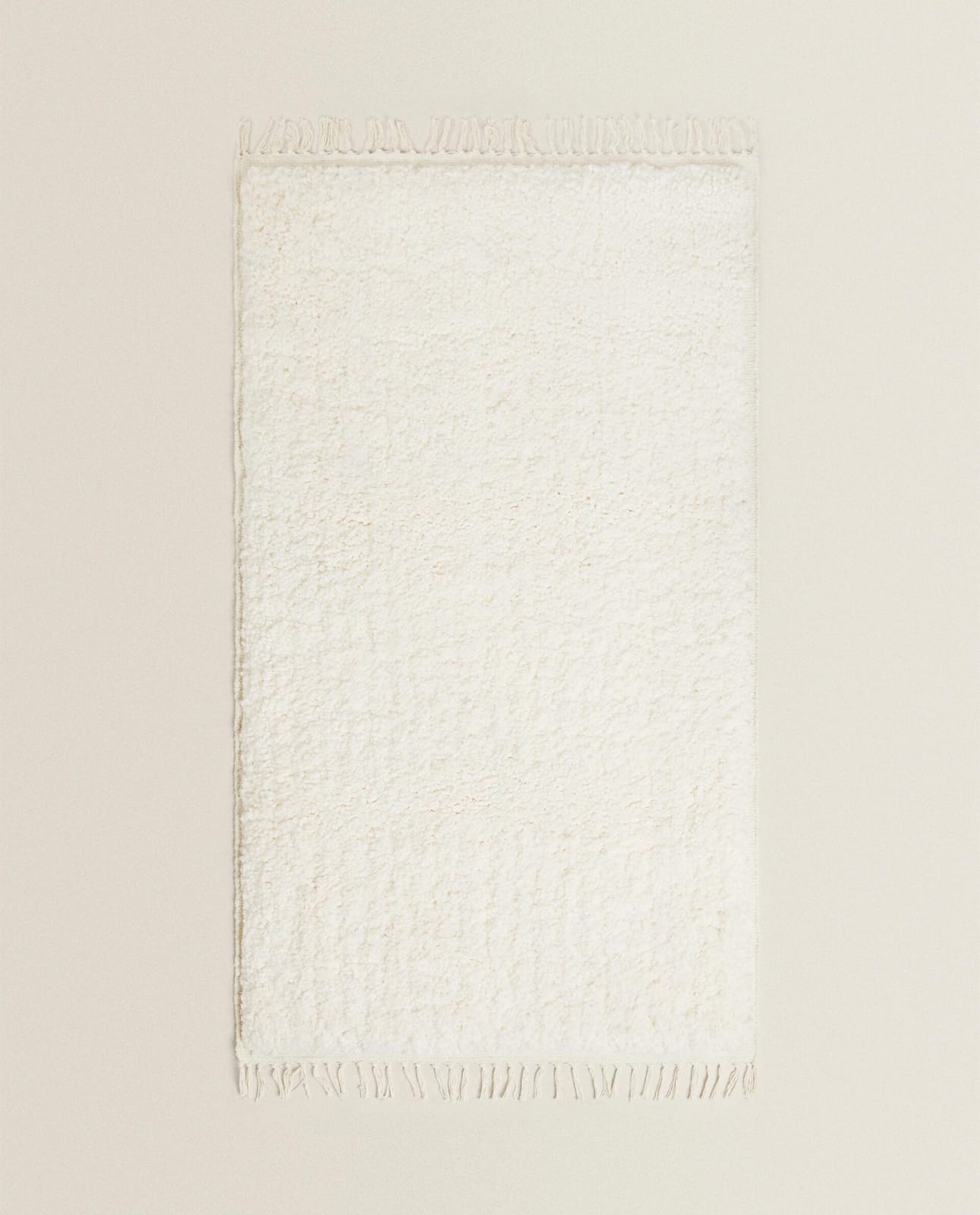 ZARA HOME ПРЯМОУГОЛЬНЫЙ ХЛОПКОВЫЙ КОВРИК С ФАКТУРОЙ ракурс 5