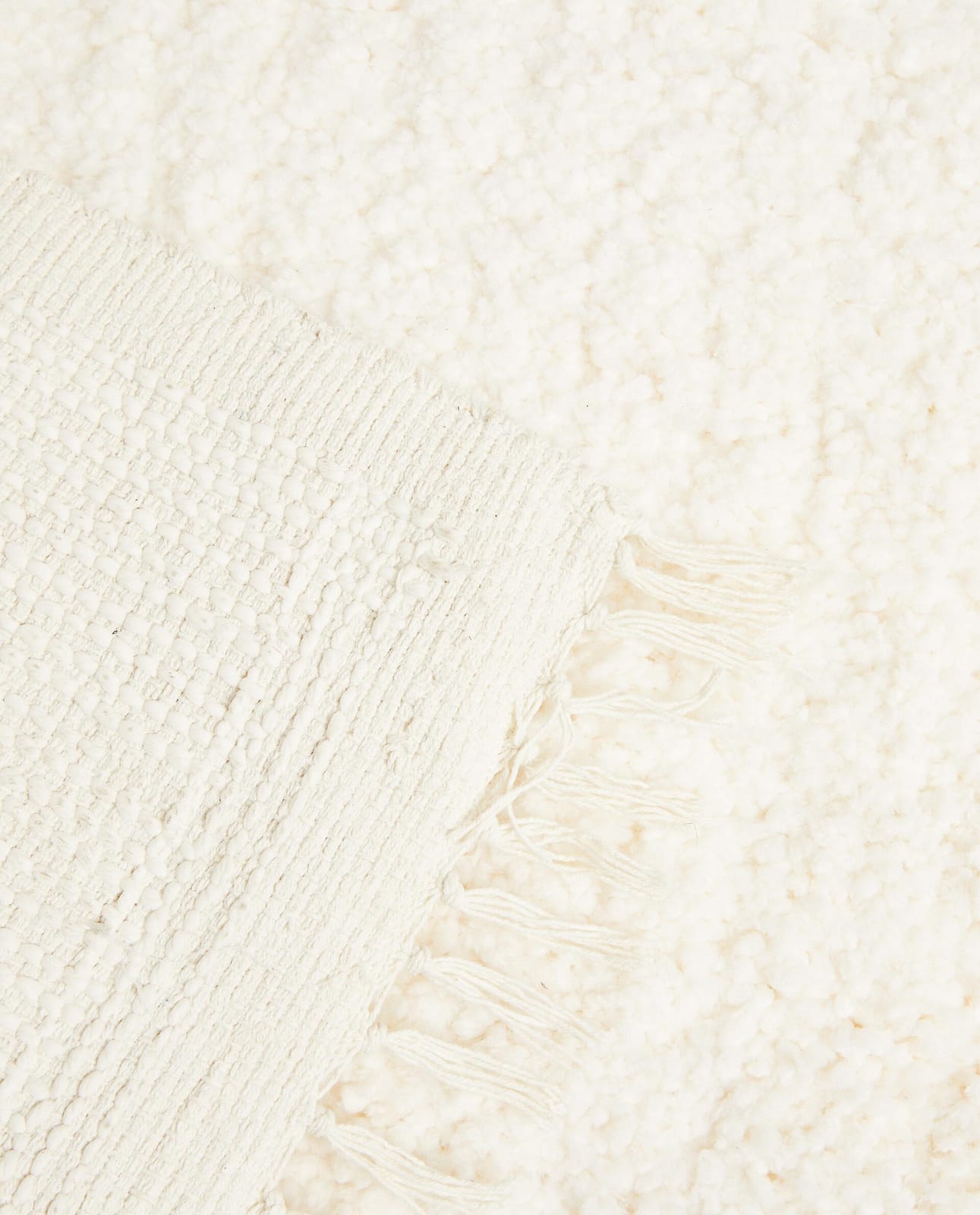 ZARA HOME ПРЯМОУГОЛЬНЫЙ ХЛОПКОВЫЙ КОВРИК С ФАКТУРОЙ ракурс 4