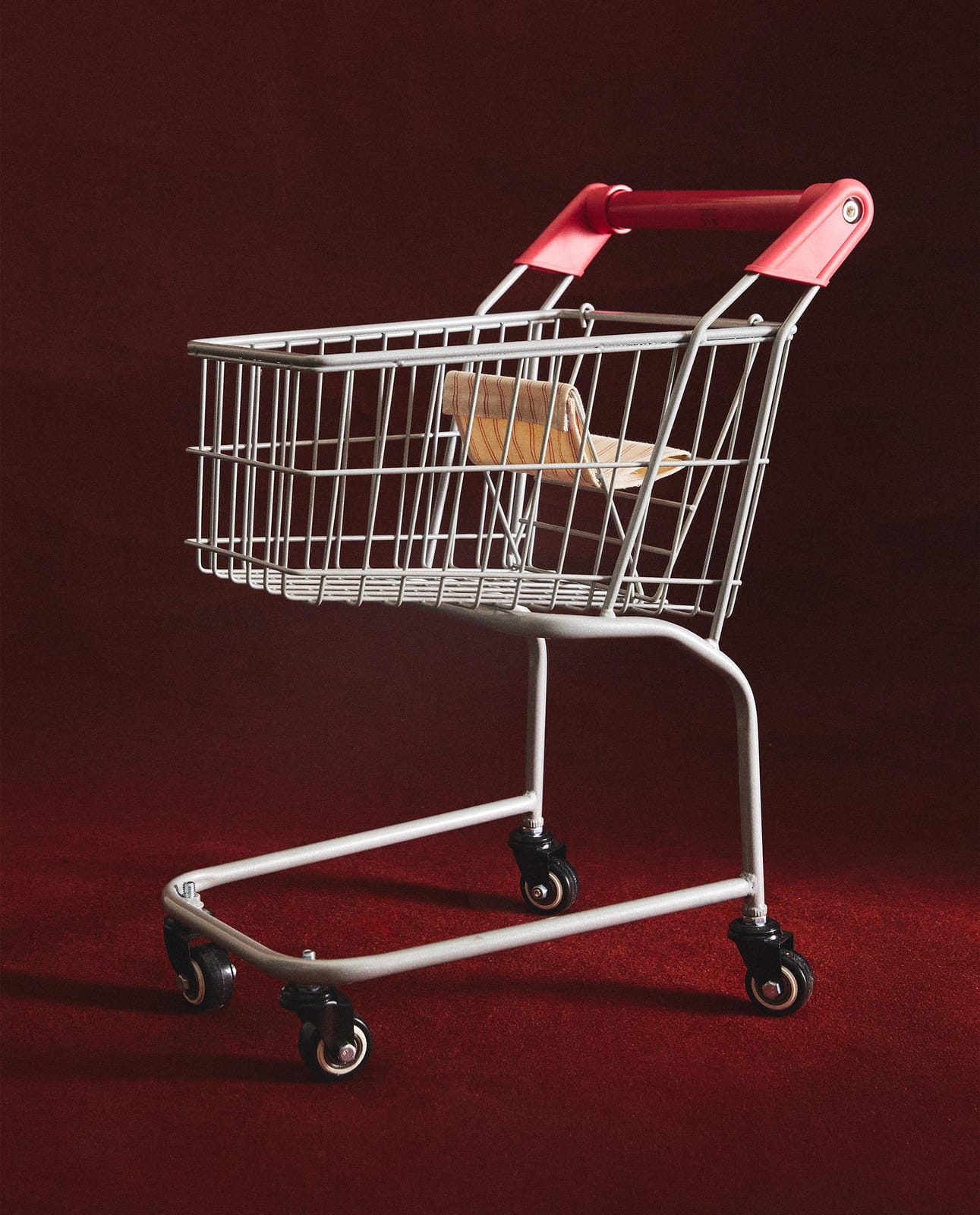 Сюжетно-ролевые игрушки ZARA HOME ИГРУШЕЧНАЯ ТЕЛЕЖКА ДЛЯ ДЕТЕЙ SREBRNY 33 x 26 x 49 cm