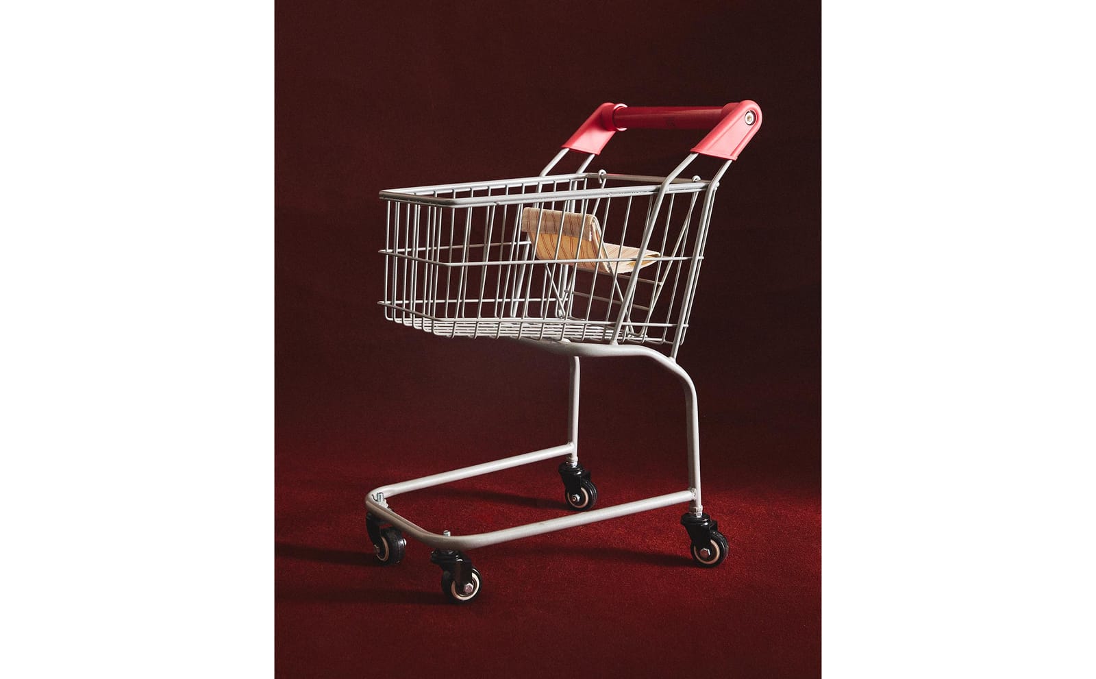 ZARA HOME ИГРУШЕЧНАЯ ДЕТСКАЯ ТЕЛЕЖКА ДЛЯ ПОКУПОК ракурс 10