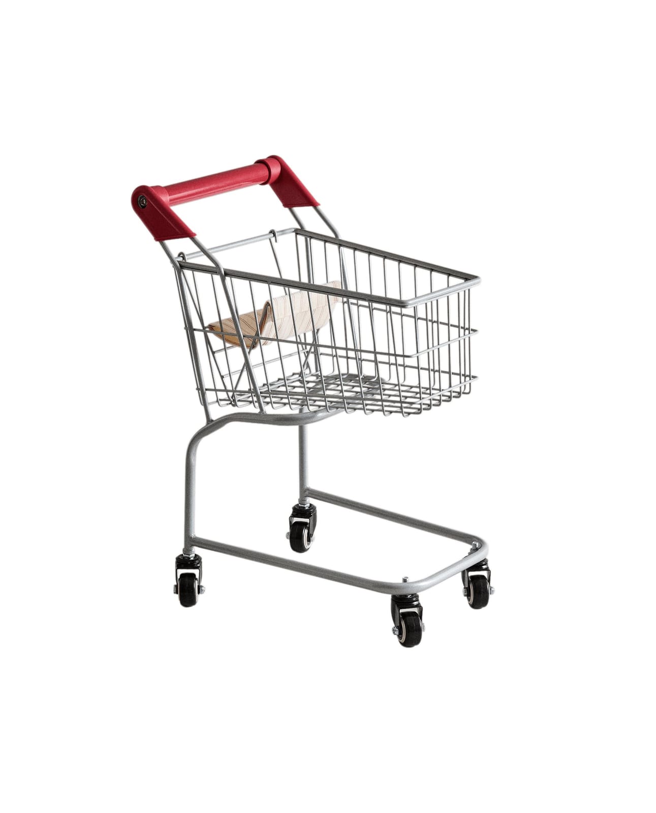 ZARA HOME ИГРУШЕЧНАЯ ДЕТСКАЯ ТЕЛЕЖКА ДЛЯ ПОКУПОК ракурс 3