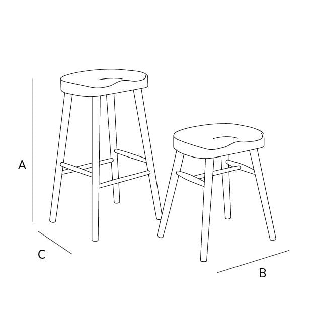 ZARA HOME TABORET ИЗ СОСНОВОЙ ДРЕВЕСИНЫ ракурс 7