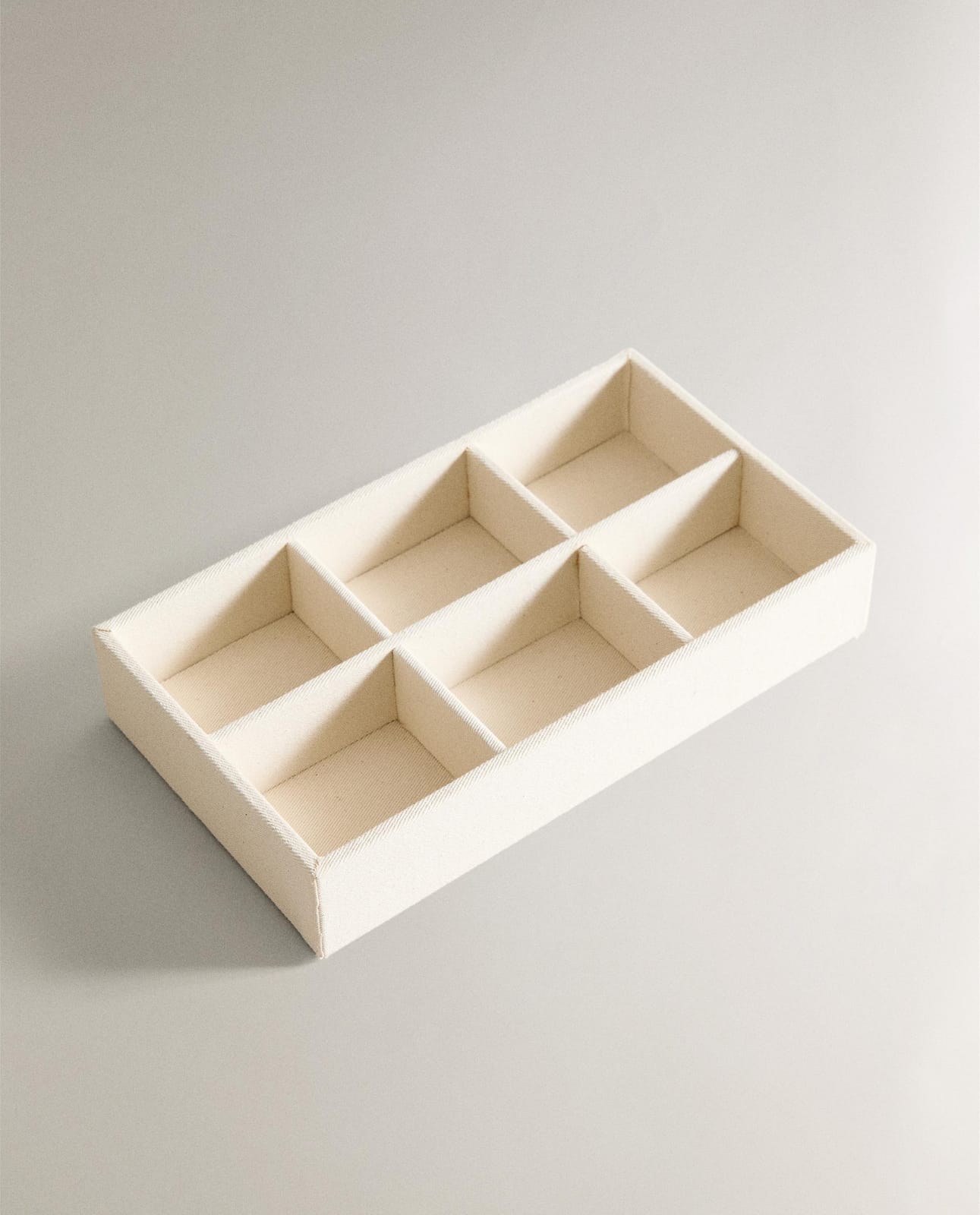 Коробка для хранения ZARA HOME организационная коробка для украшений ECRU 4 x 21 x 12 cm