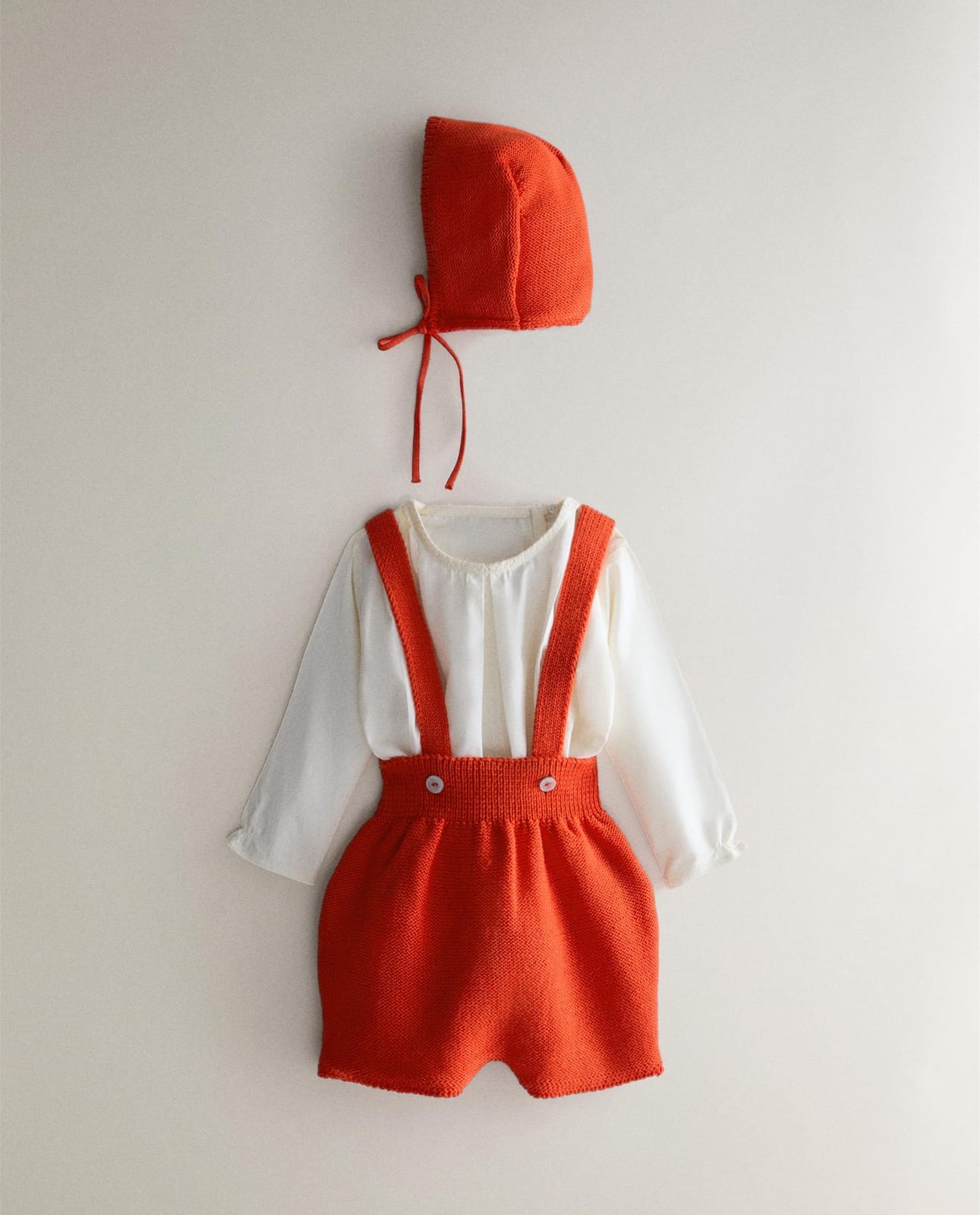 ZARA HOME Вязаная шапочка для младенцев ракурс 6