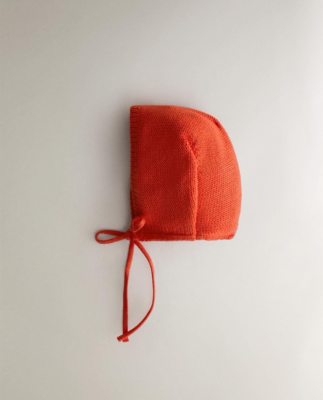 Шапка ZARA HOME Вязаная шапочка младенческая CZERWONY 38 cm