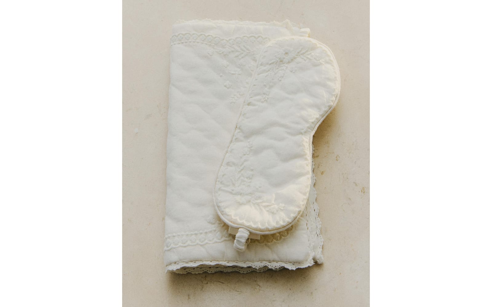 ZARA HOME КОМПЛЕКТ: ПОВЯЗКА НА ГЛАЗА И ХЛОПКОВЫЙ МЕШОЧЕК ракурс 7
