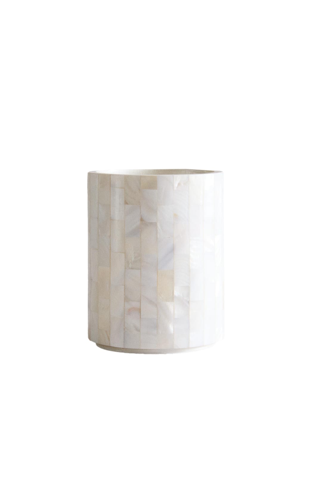ZARA HOME СТАКАНЧИК ДЛЯ ЗУБНЫХ ЩЕТОК ИЗ ПЕРЛАМУТРА ракурс 3