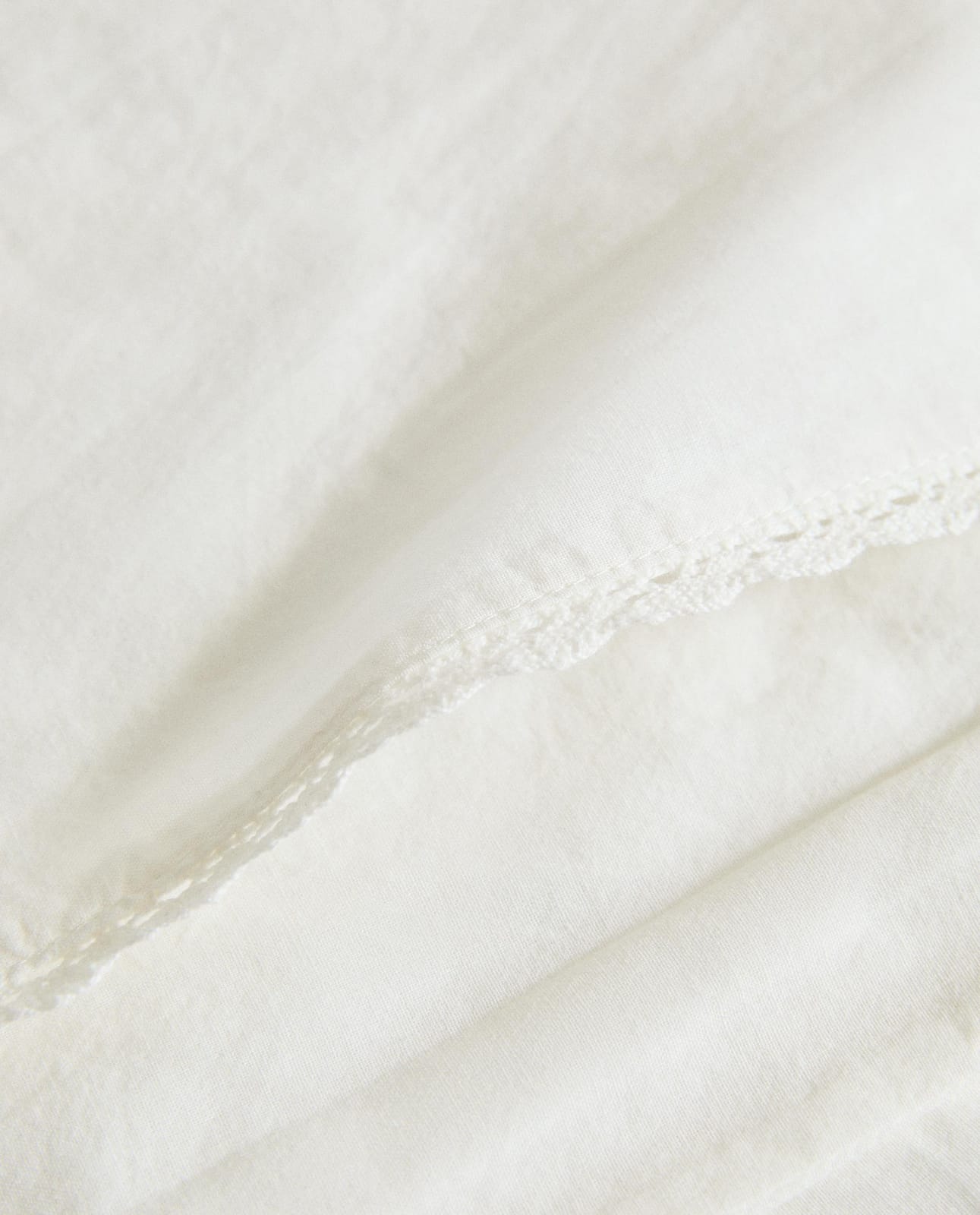 ZARA HOME ВЫШИТЫЙ ХЛОПКОВЫЙ МЕШОЧЕК ДЛЯ БЕЛЬЯ ракурс 2
