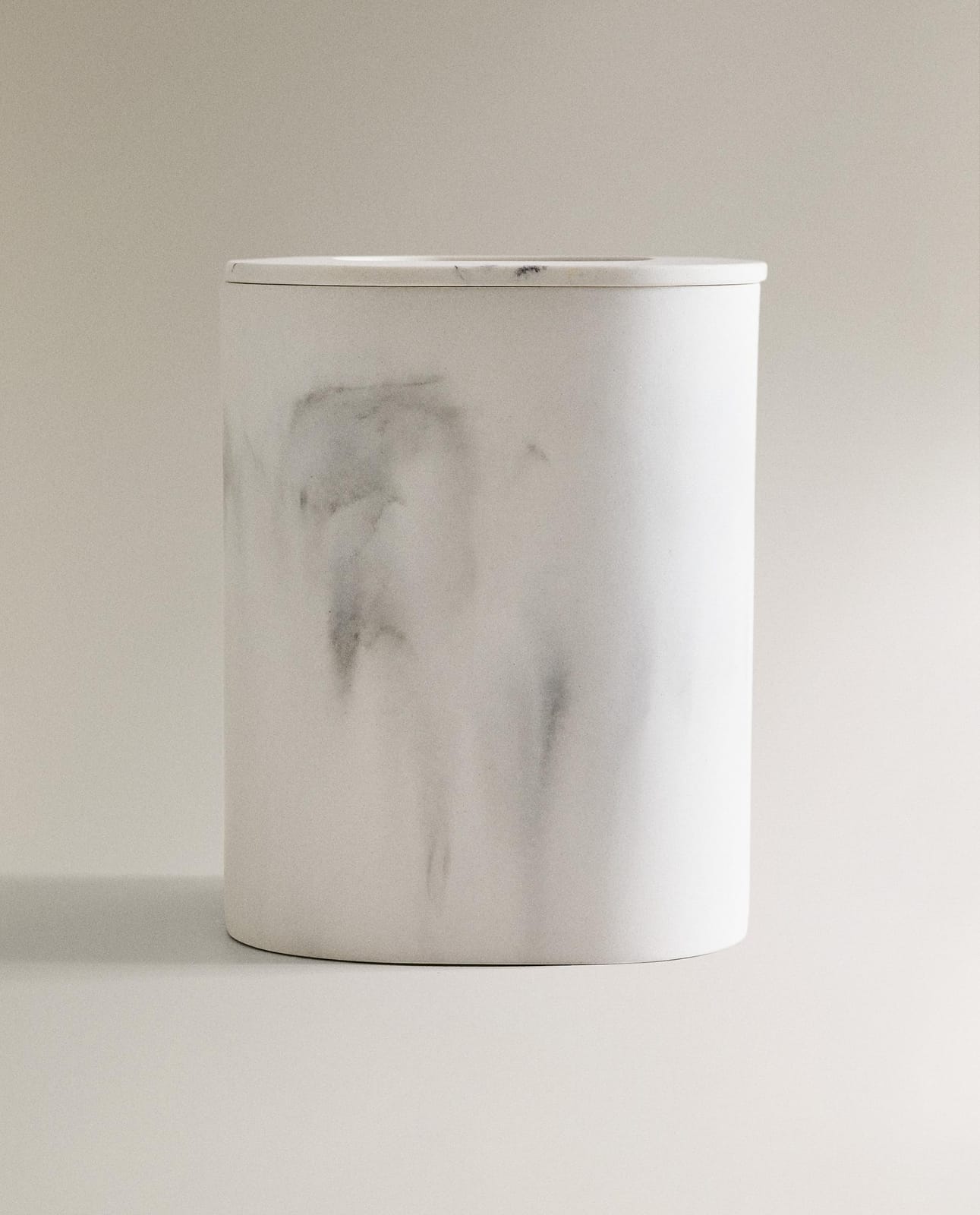 Мусорное ведро ZARA HOME корзина для ванной с эффектом мрамора SZARY 27 x 20 x 20 cm