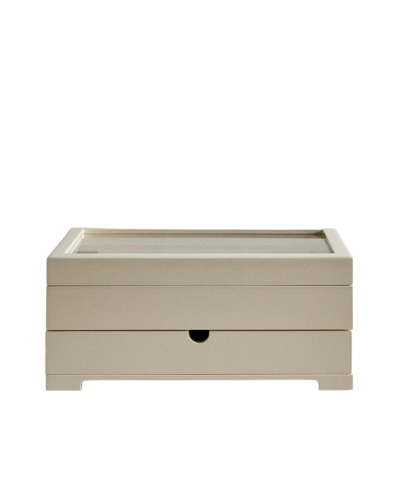 ZARA HOME МАЛАЯ ЛАКИРОВАННАЯ ШКАТУЛКА С ЯЩИКОМ И КРЫШКОЙ ракурс 7