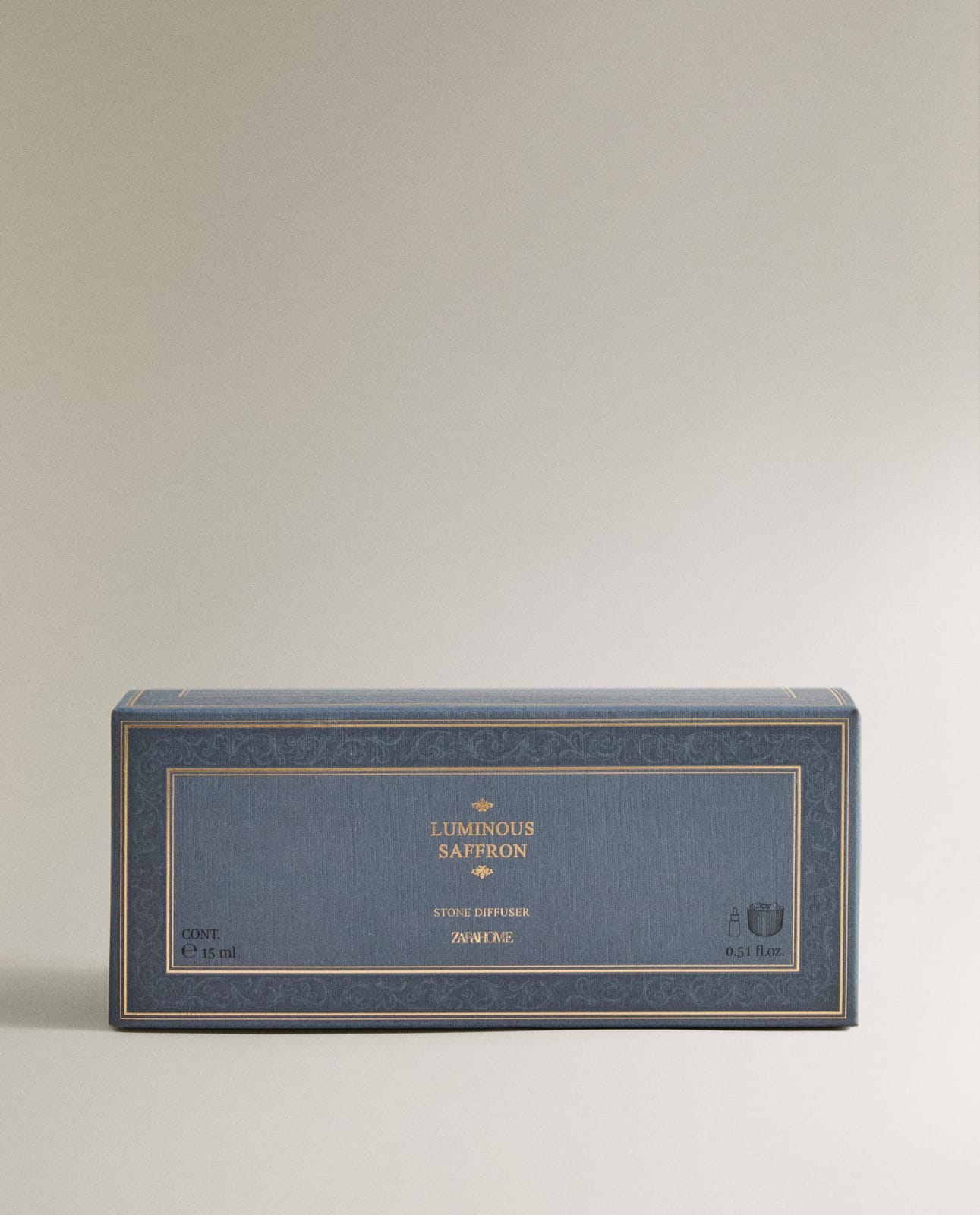 ZARA HOME НАБОР КАМНЕЙ И ЭФИРНОГО МАСЛА LUMINOUS SAFFRON ракурс 4