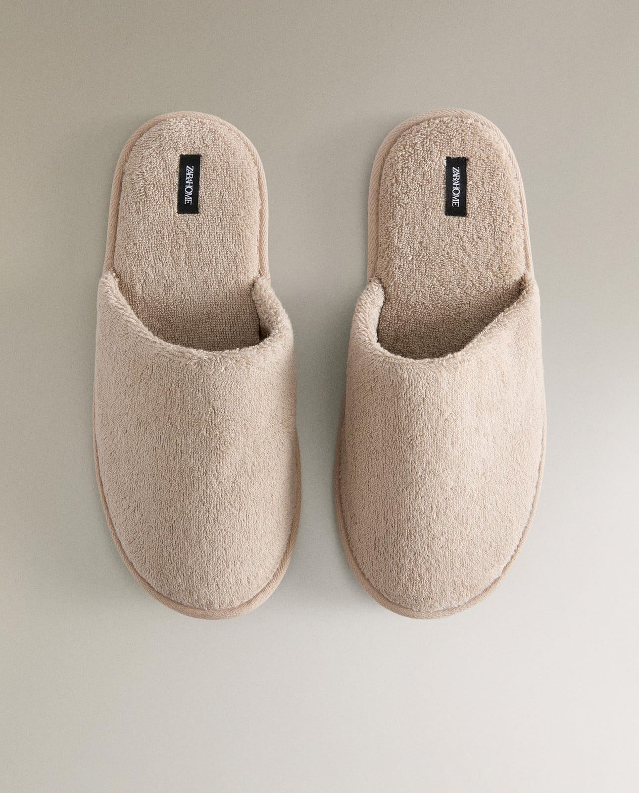 ZARA HOME ТАПОЧКИ ПОЛОТЕНЦЕ БАННОЕ ракурс 5
