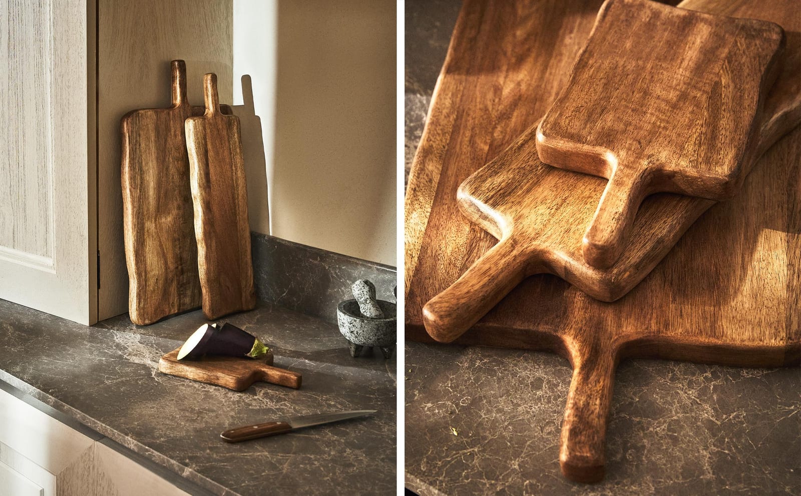 ZARA HOME РЕЗНАЯ ДОСКА ДЛЯ НАРЕЗКИ ИЗ ДЕРЕВА ракурс 6