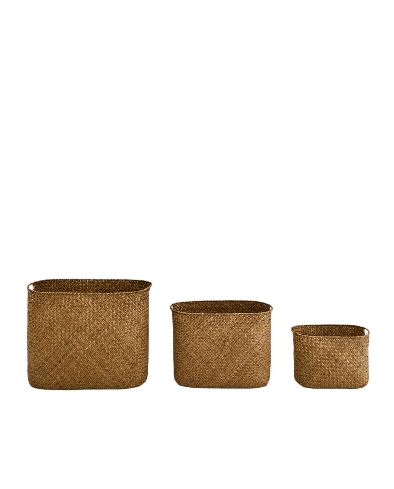 ZARA HOME ОВАЛЬНАЯ КОРЗИНА С РУЧКАМИ ракурс 5