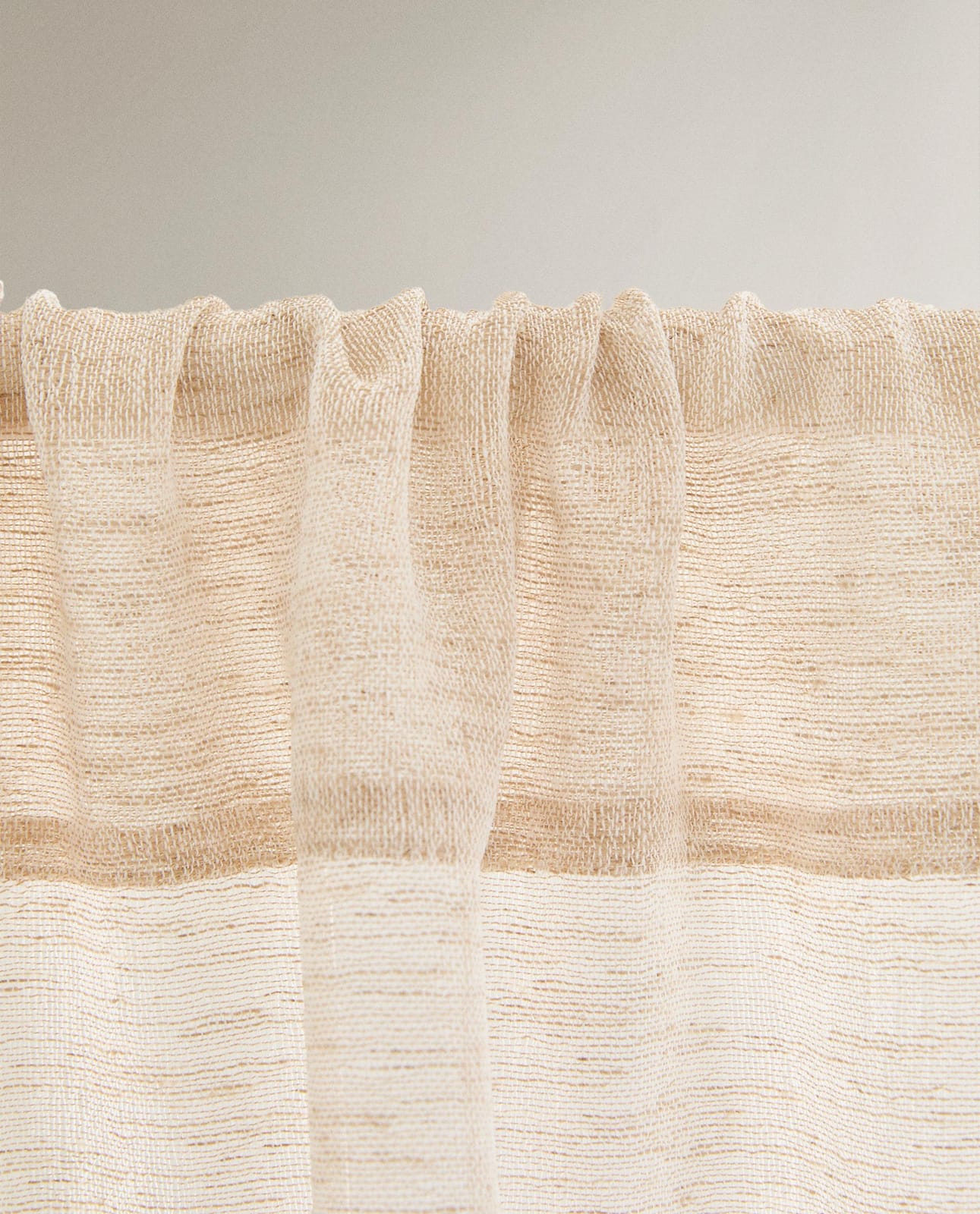 ZARA HOME ТОНКАЯ ЗАНАВЕСКА С НИЗКОЙ ПРОЗРАЧНОСТЬЮ ракурс 6