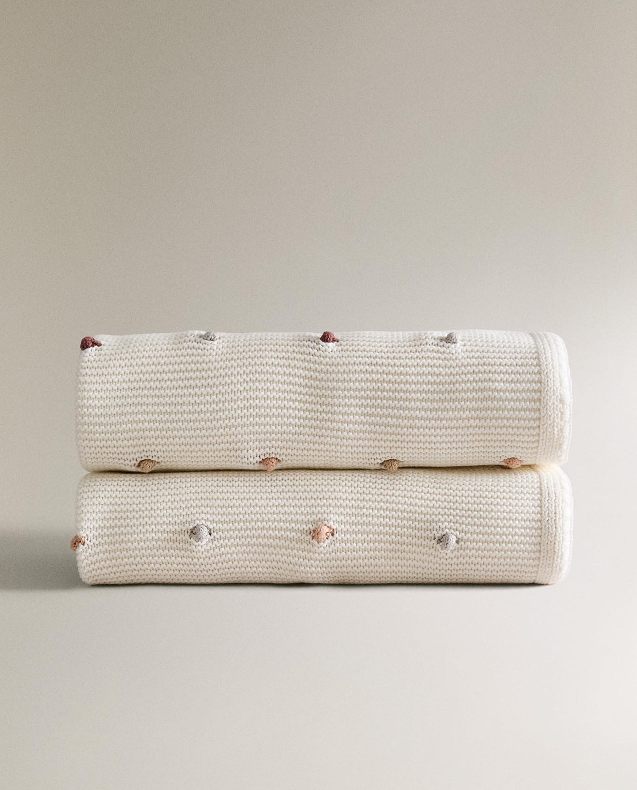ZARA HOME ДЕТСКОЕ ТРИКОТАЖНОЕ ОДЕЯЛО ракурс 6