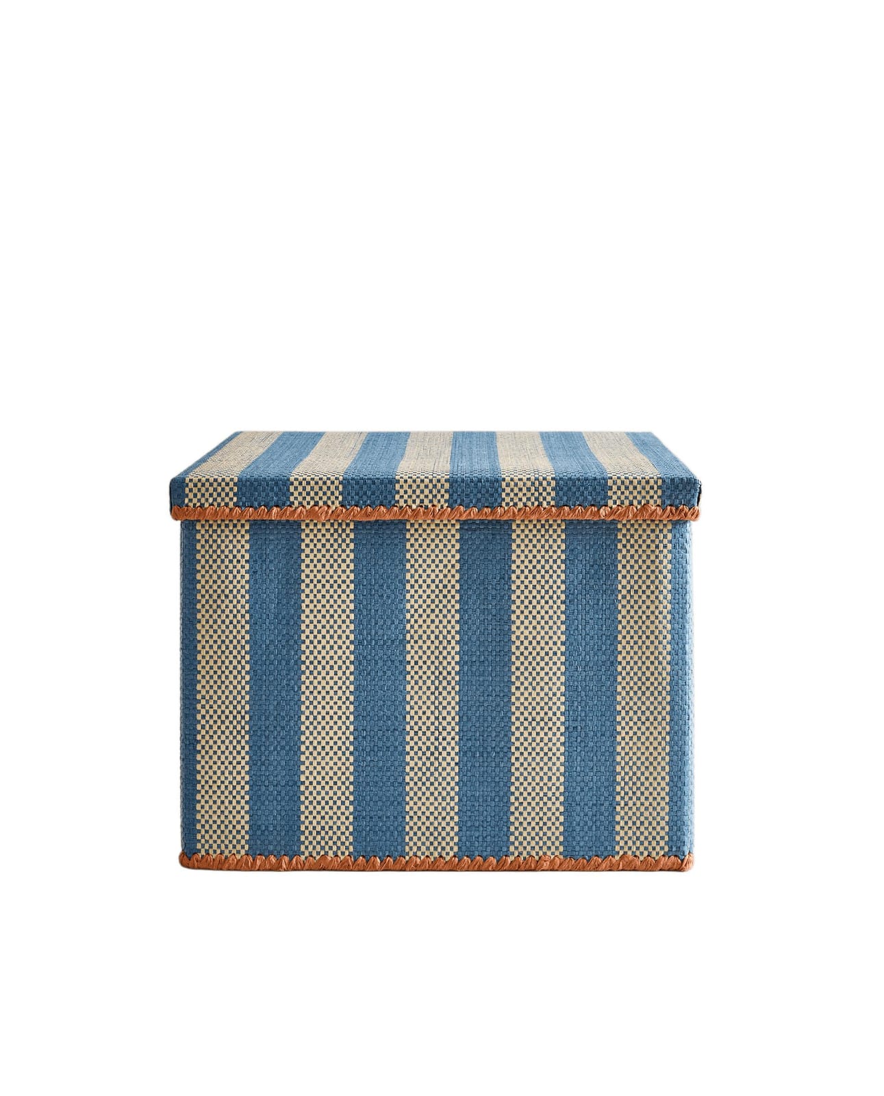 ZARA HOME СКЛАДНАЯ ДЕТСКАЯ КОРЗИНА В ПОЛОСКУ ракурс 6