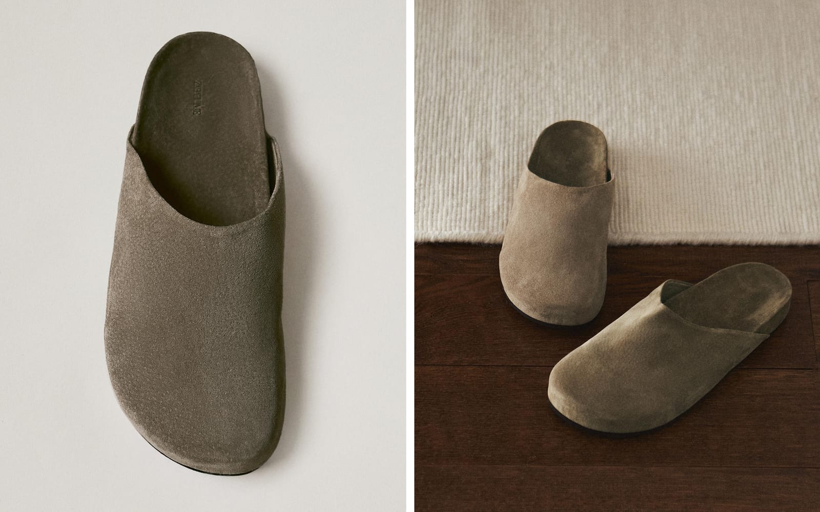 ZARA HOME МИНИМАЛИСТИЧНЫЕ МОКАСИНЫ ИЗ КОЖИ ракурс 8