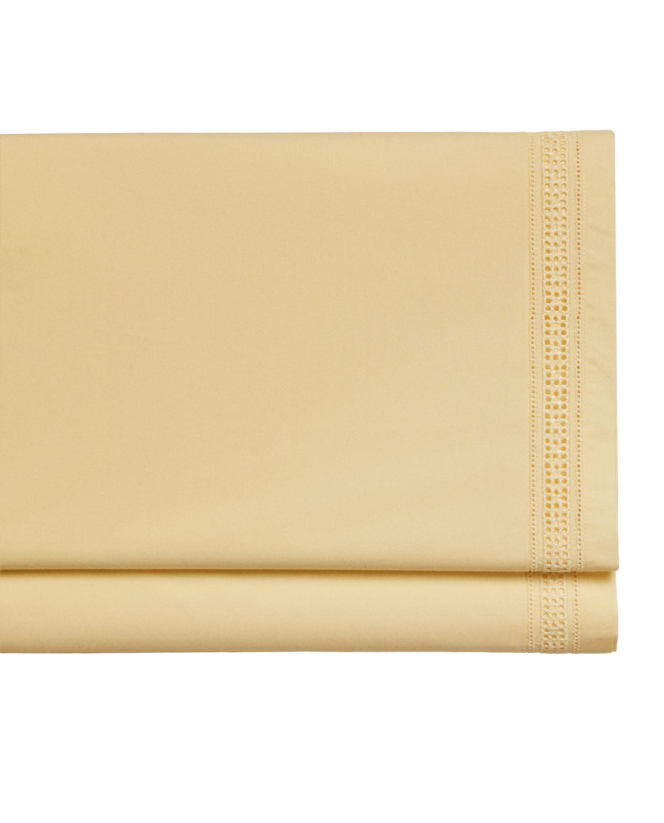 ZARA HOME ПРОСТЫНЯ БЕЗ РЕЗИНКИ С АЖУРНОЙ ВЫШИВКОЙ ракурс 3