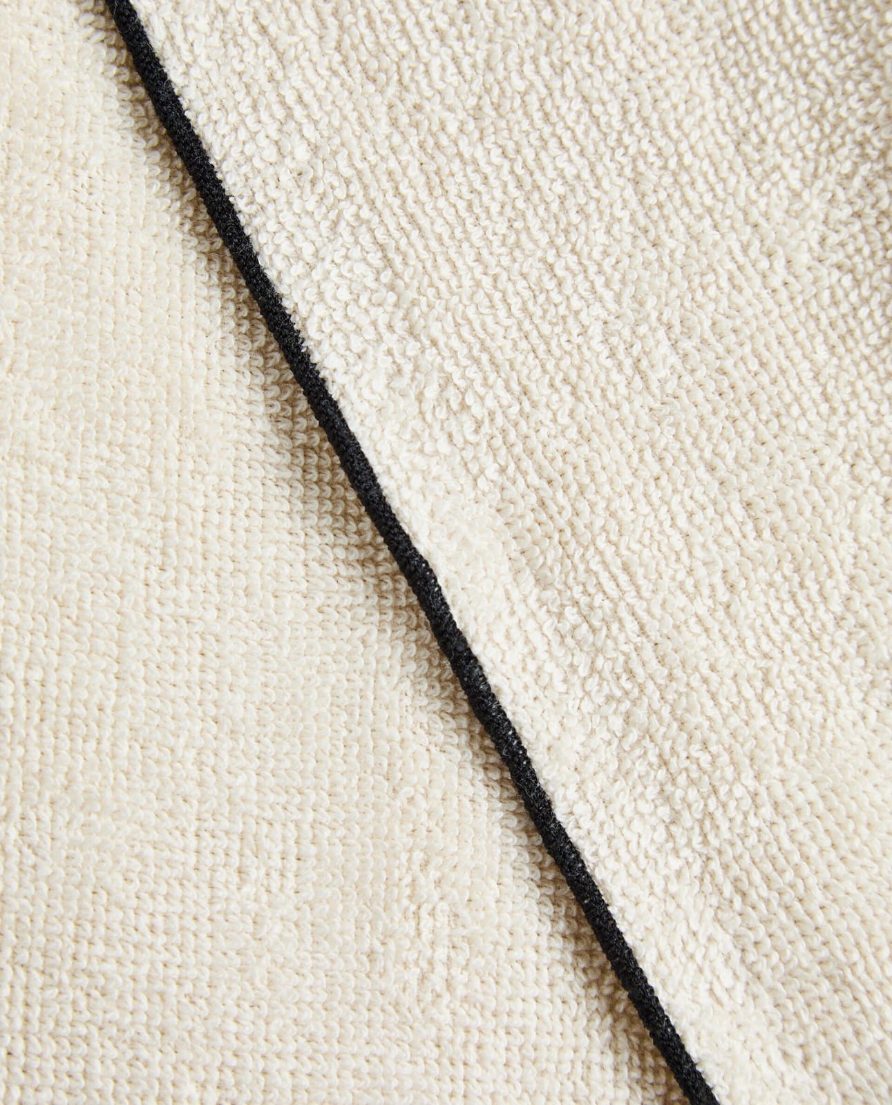 ZARA HOME ХЛОПКОВЫЙ ХАЛАТ С ОВЕРЛОКОМ (ПЛОТНОСТЬ 320 Г/М²) ракурс 12