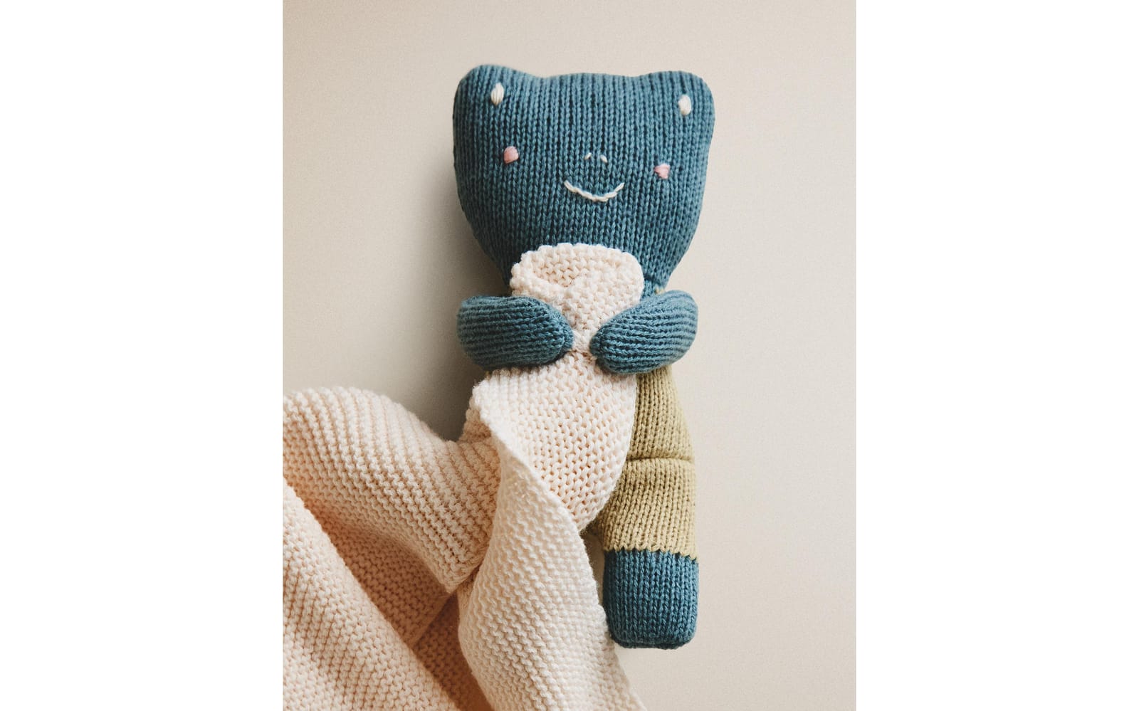 ZARA HOME Игрушка-обнимашка doudou лягушка ракурс 8