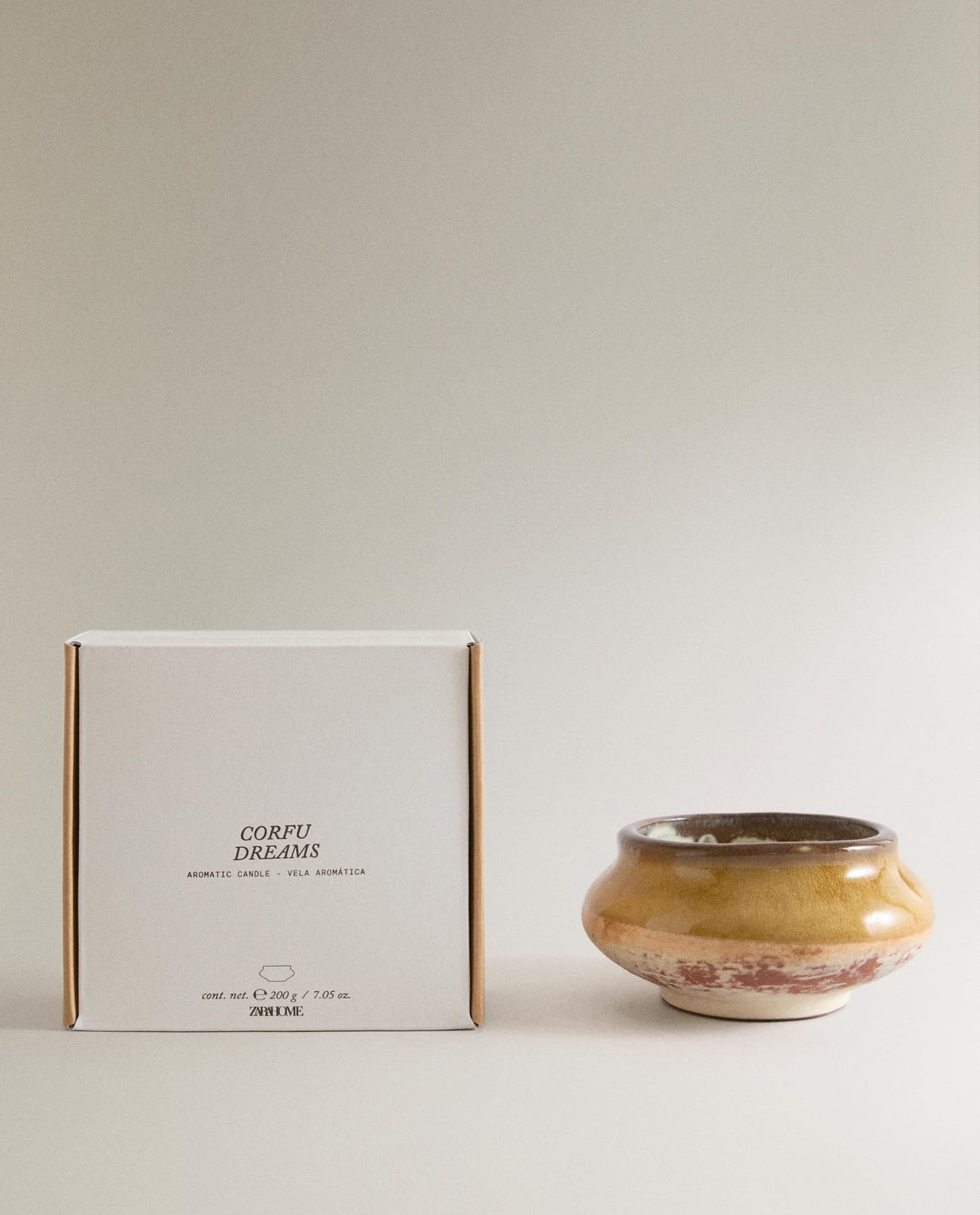 Свеча ZARA HOME (200 G) ароматическая свеча CORFU DREAMS NIEBIESKI 5 x 12 x 12 cm