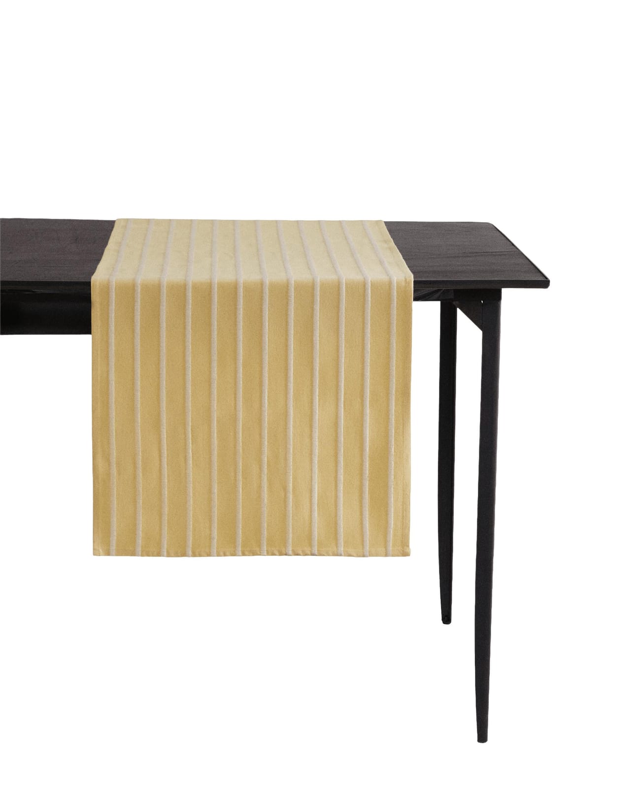 ZARA HOME Дорожка столовая с вышитыми полосками ракурс 3