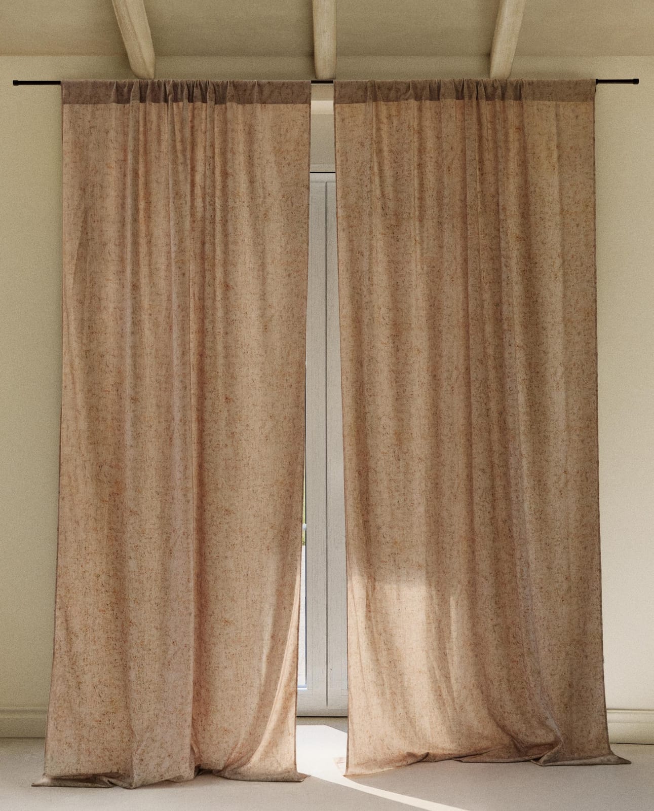 ZARA HOME Штора с цветами, среднее затемнение ракурс 8
