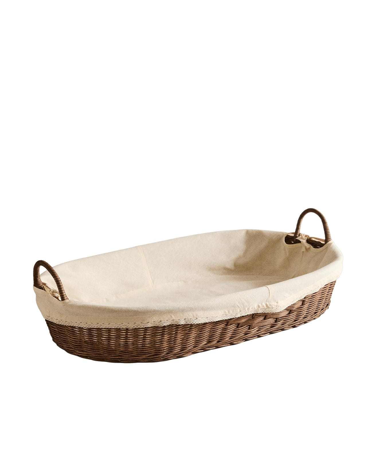 ZARA HOME КОРЗИНА ПЕЛЕНАЛЬНЫЙ СТОЛИК ИЗ РОТАНГА ракурс 3