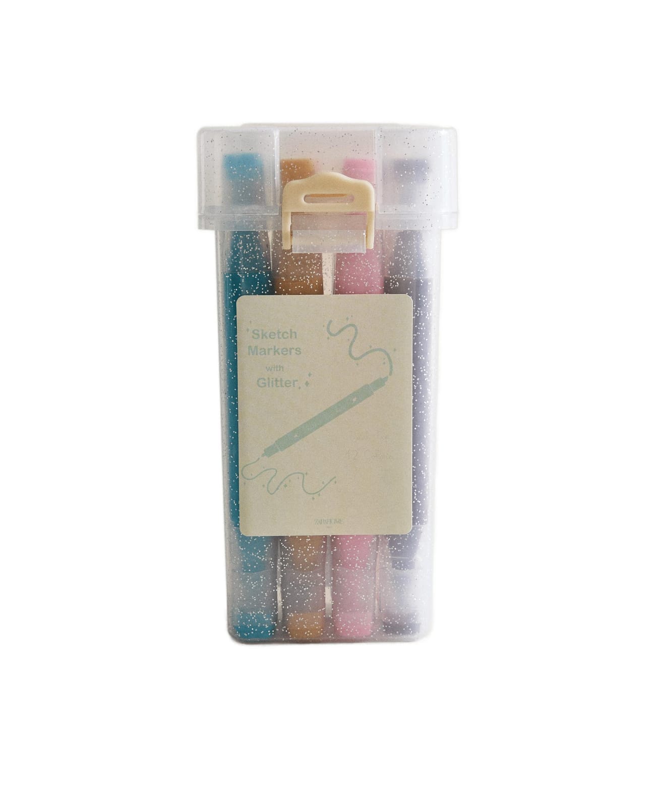 ZARA HOME ДЕТСКИЕ РУЧКИ С БЛЕСТКАМИ (НАБОР 12 ШТУК) ракурс 3