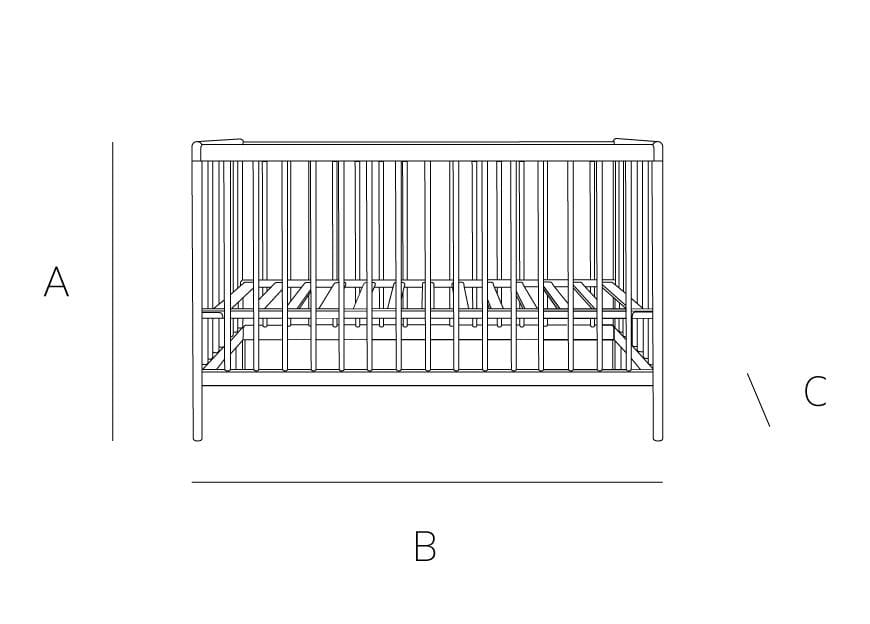 ZARA HOME КЛАССИЧЕСКАЯ ДЕРЕВЯННАЯ КРОВАТКА ракурс 8