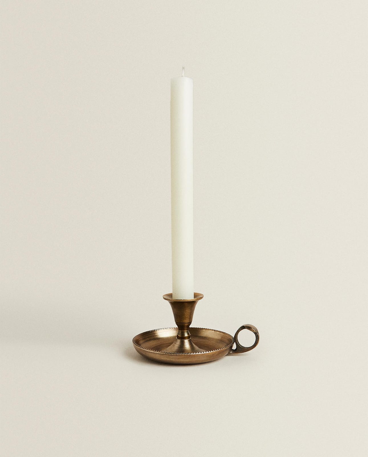 Подсвечник ZARA HOME ZŁOTY СВЕЧНИК ZŁOTY 6.5 x 13.5 x 11 cm