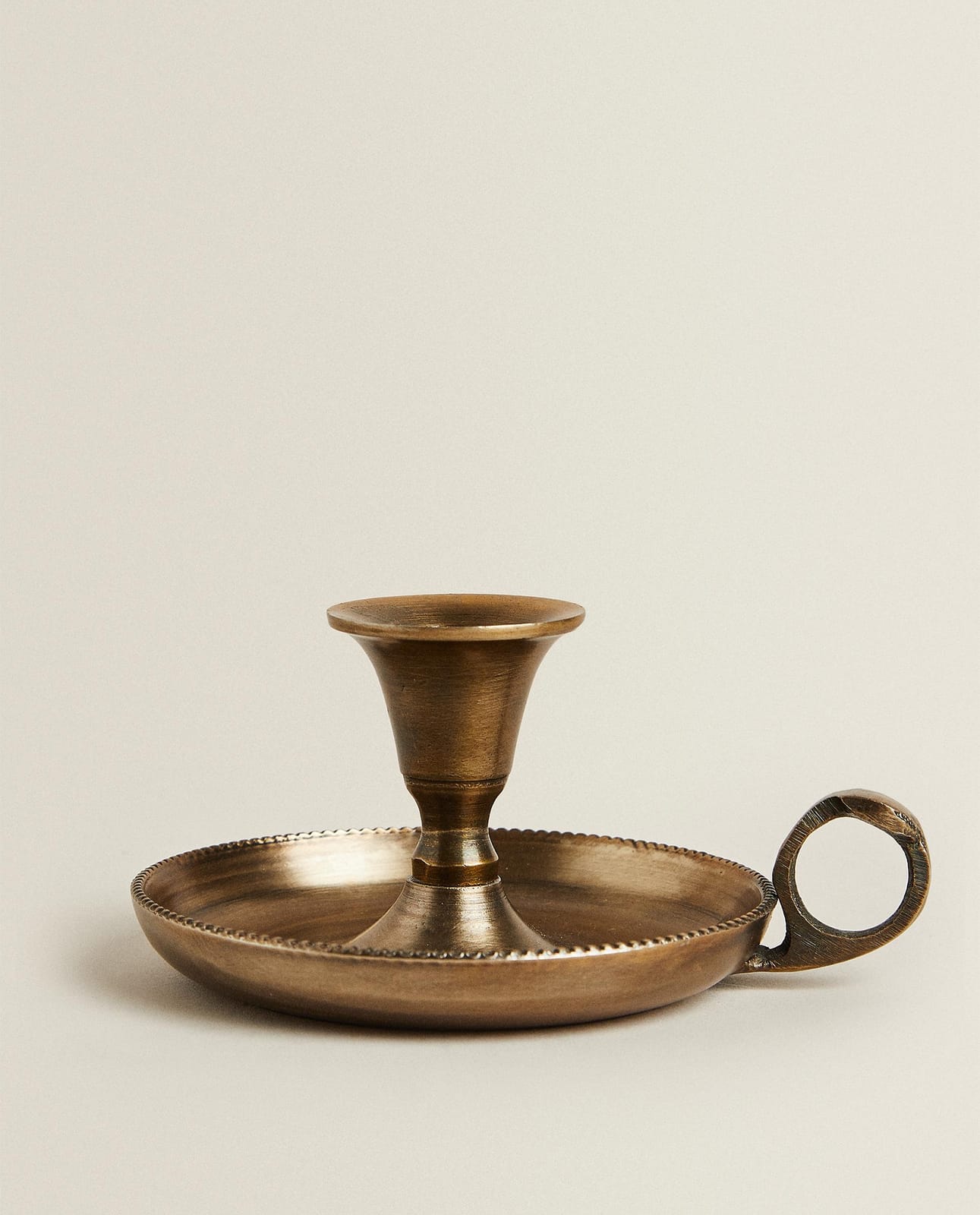 ZARA HOME ЗОЛОТОЙ ПОДСВЕЧНИК ракурс 3
