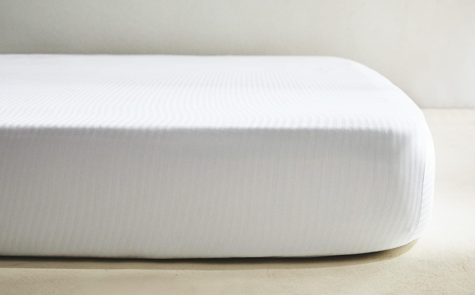 ZARA HOME ХЛОПКОВЫЙ НАМАТРАСНИК В ПОЛОСКУ ракурс 6