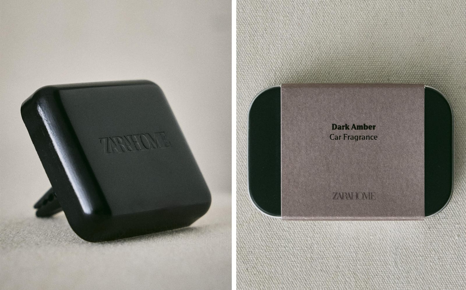 ZARA HOME АРОМАТИЗАТОР ДЛЯ АВТОМОБИЛЯ DARK AMBER ракурс 2