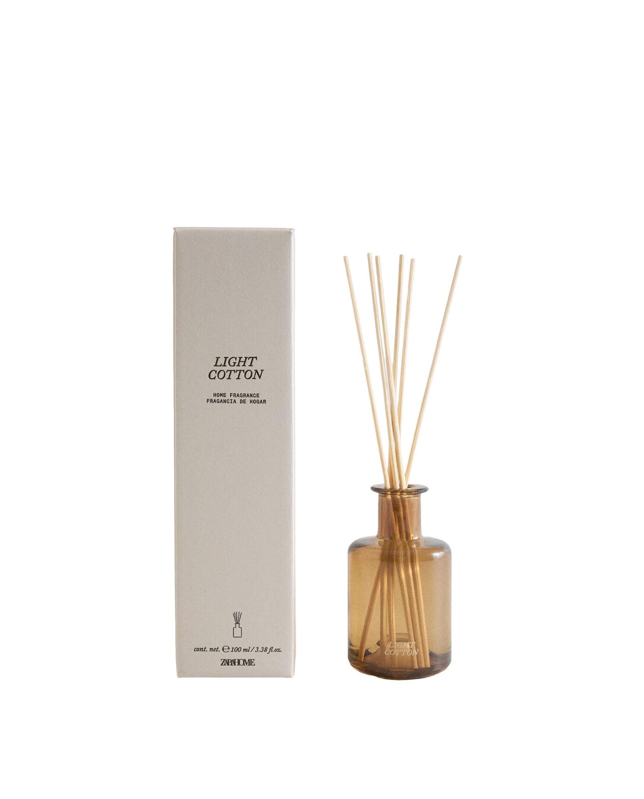 ZARA HOME (100 МЛ) АРОМАТИЧЕСКИЕ ПАЛОЧКИ LIGHT COTTON ракурс 2