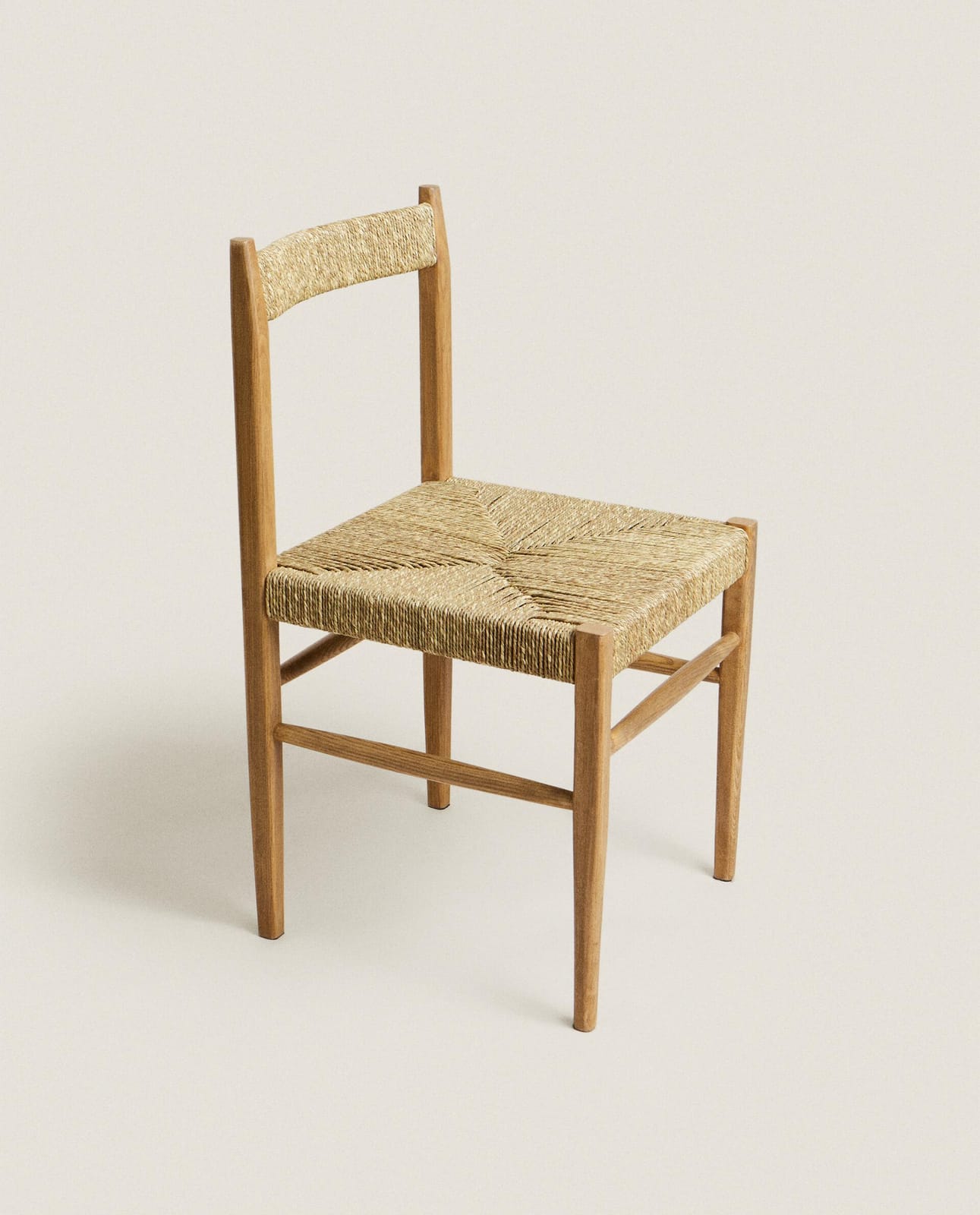 ZARA HOME KRZESŁO DREWNO JESIONOWE ракурс 5