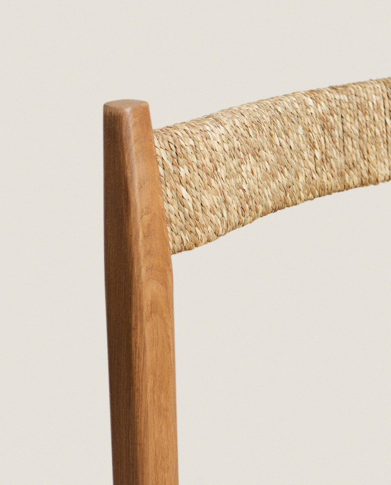 ZARA HOME KRZESŁO DREWNO JESIONOWE ракурс 2