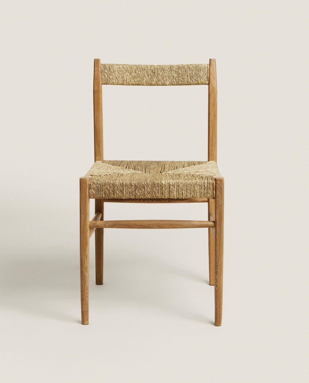 Стул ZARA HOME дерево ясень светло-бежевый 82 x 43 x 43 см