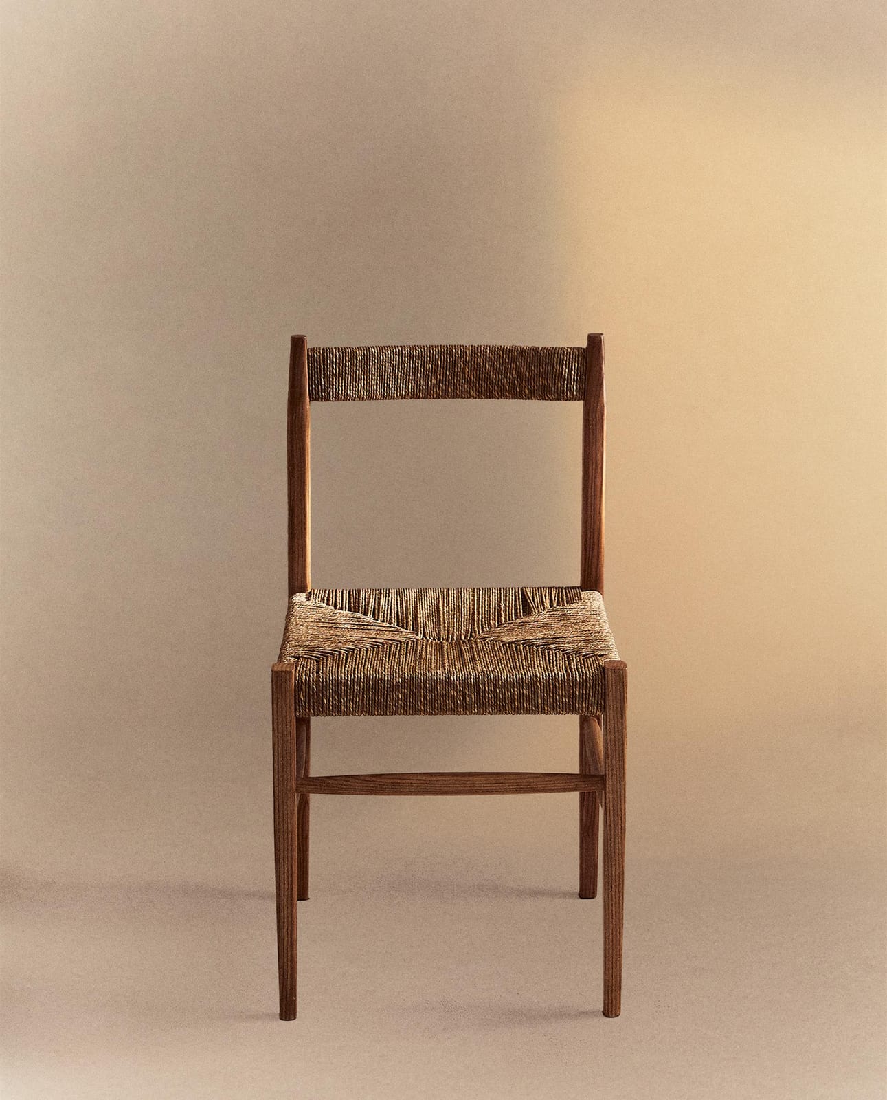 ZARA HOME KRZESŁO DREWNO JESIONOWE ракурс 9
