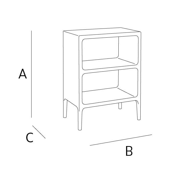 ZARA HOME ОДИНОЧНАЯ ЭТАЖЕРКА ИЗ ТЁМНОГО ДЕРЕВА ракурс 5