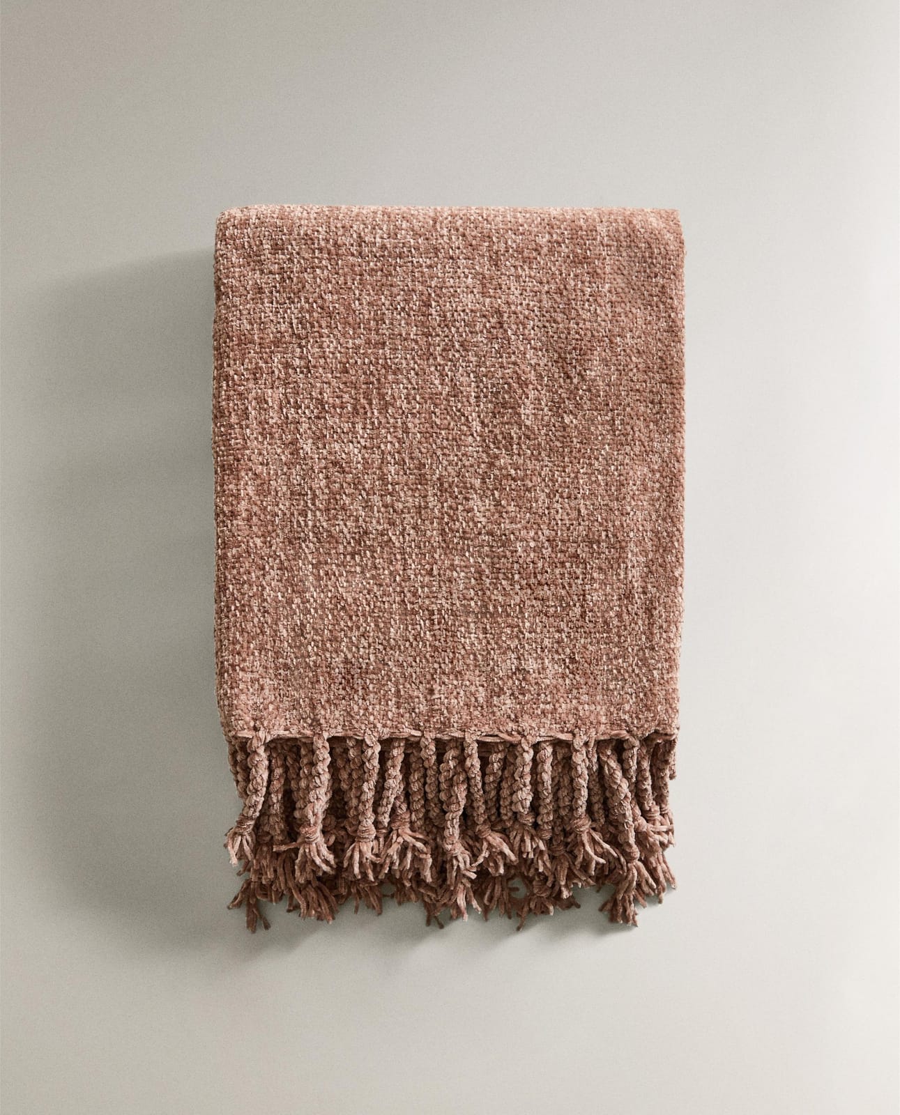 ZARA HOME ТОЛСТОЕ ШЕНИЛЛОВОЕ ОДЕЯЛО ракурс 2