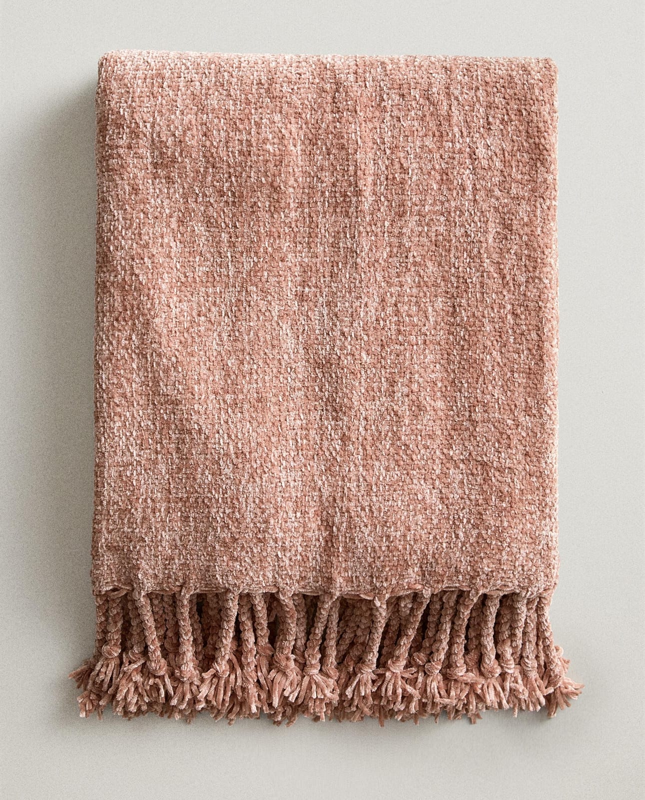 ZARA HOME ТОЛСТОЕ ШЕНИЛЛОВОЕ ОДЕЯЛО ракурс 6