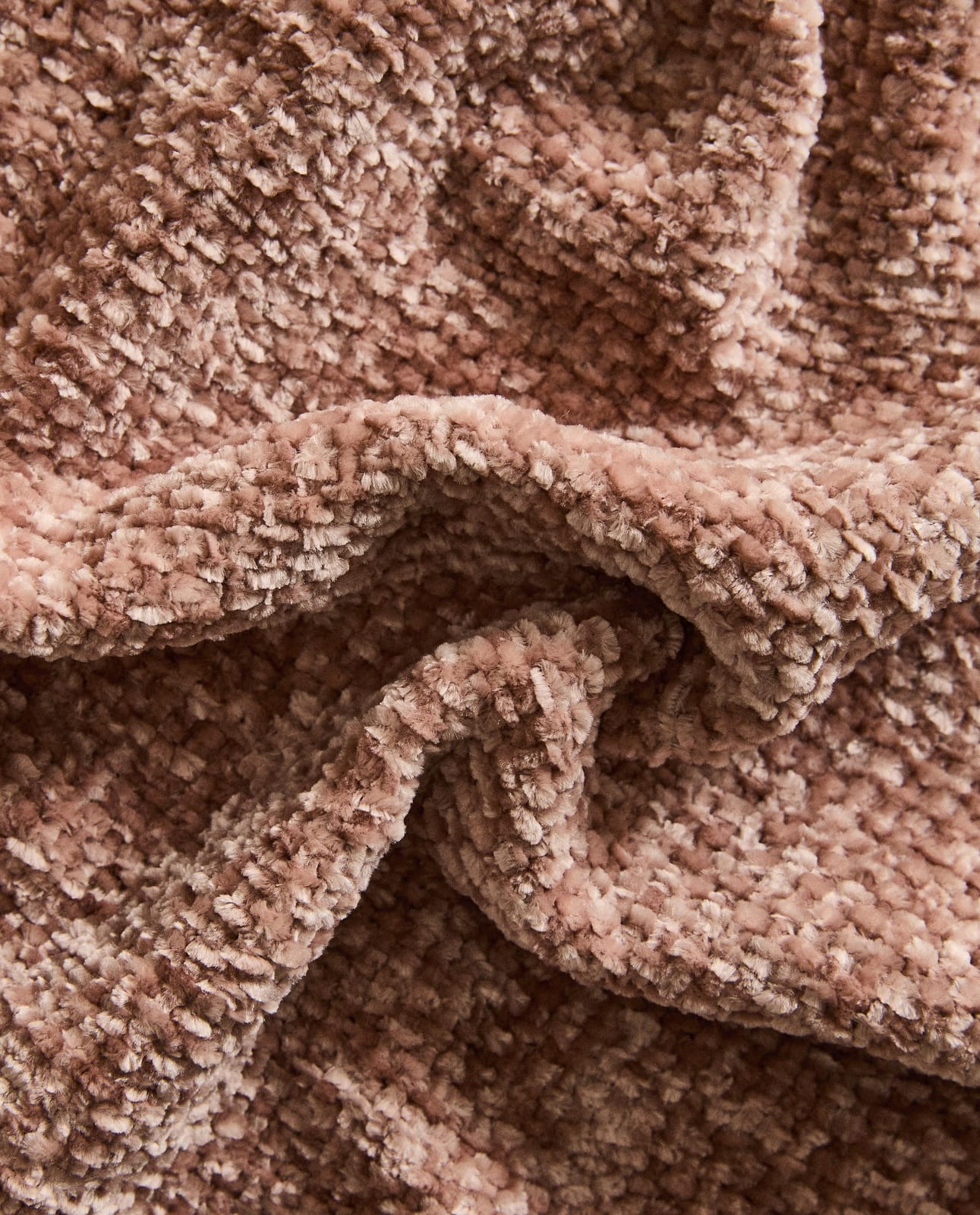 ZARA HOME ТОЛСТОЕ ШЕНИЛЛОВОЕ ОДЕЯЛО ракурс 4